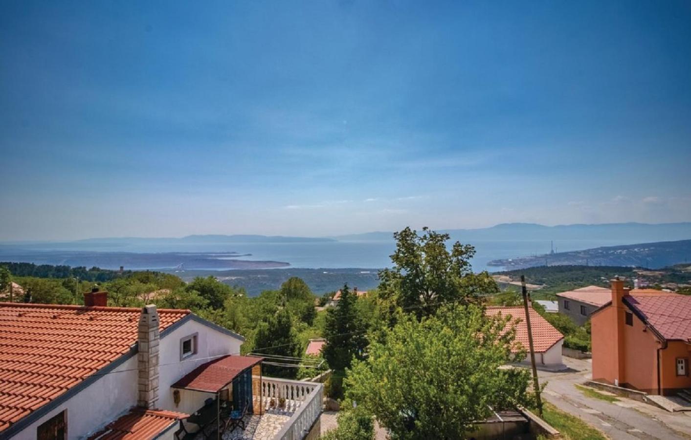 Apartment Jasna With Breathtaking Sea View, Terrace And Free Parking Hreljin Exterior foto