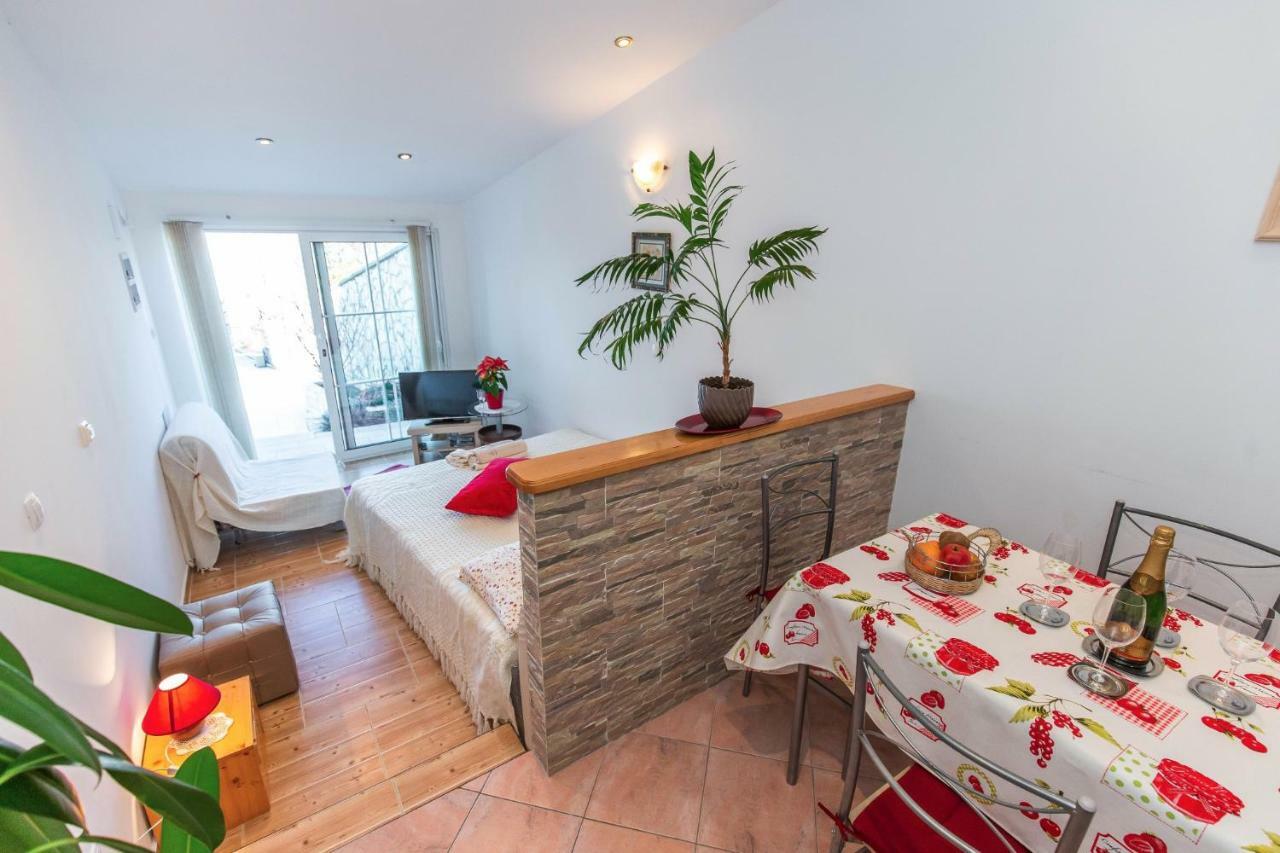 Apartment Jasna With Breathtaking Sea View, Terrace And Free Parking Hreljin Exterior foto